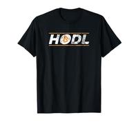 La crypto-monnaie Vintage HODL Bitcoin maintient BTC en difficulté T-Shirt