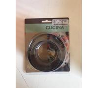 La Cucina La Cucina Plaques de cuisson en acier inoxydable carrées + um 6 8 10 x 4 cm