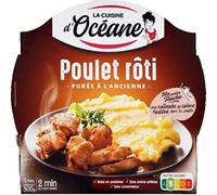 La Cuisine d'Océane Poulet rôti et purée à l'ancienne - La barquette de 300g