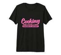 La Cuisine est ma Cuisine Sportive préférée T-Shirt Haut de Gamme