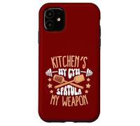 La Cuisine est ma Salle de Sport, spatule Mon Arme Coque pour iPhone 11