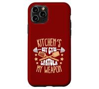 La Cuisine est ma Salle de Sport, spatule Mon Arme Coque pour iPhone 11 Pro