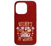 La Cuisine est ma Salle de Sport, spatule Mon Arme Coque pour iPhone 13 Pro