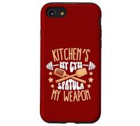 La Cuisine est ma Salle de Sport, spatule Mon Arme Coque pour iPhone SE (2020) / 7/8