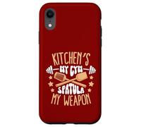La Cuisine est ma Salle de Sport, spatule Mon Arme Coque pour iPhone XR