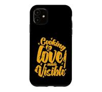 La Cuisine est Un Passe-Temps culinaire Rendu Visible par l'amour Coque pour iPhone 11