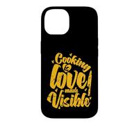 La Cuisine est Un Passe-Temps culinaire Rendu Visible par l'amour Coque pour iPhone 14