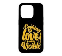 La Cuisine est Un Passe-Temps culinaire Rendu Visible par l'amour Coque pour iPhone 15 Pro