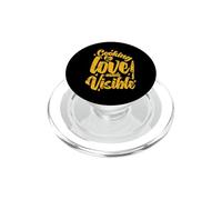La Cuisine est Un Passe-Temps culinaire Rendu Visible par l'amour PopSockets PopGrip pour MagSafe