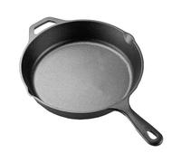 La Cuisine Poêle en fonte 25 cm avec revêtement pré-assaisonné - Idéale pour l'intérieur et l'extérieur, passe au four, sans PFOA ni PTFE