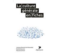 La culture générale en fiches - de Bonniot - Ellipses - Poche - Scolaire / Universitaire