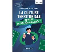 La culture territoriale - révisez en 180 flashcards ! - Grégory Bozonnet - Dunod - broché - Scolaire / Universitaire