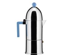 La Cupola 9095/6AZFM Cafetière espresso bleu clair Alessi - 8003299491568