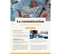 La Customisation - Vêtements Et Accessoires