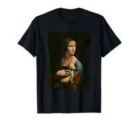 La Dame à l'hermine de Léonard de Vinci (1490) T-Shirt