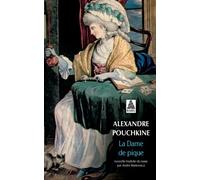 La Dame de pique - Alexandre Sergueïevitch Pouchkine - Actes sud - Poche - Roman