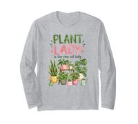 La Dame des Plantes Est La Nouvelle Dame Aux Chats Amoureuse Manche Longue