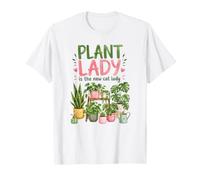 La Dame des Plantes Est La Nouvelle Dame Aux Chats Amoureuse T-Shirt