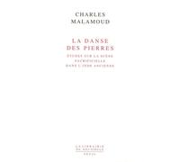 La Danse des pierres - Charles Malamoud - Seuil - broché - Essai