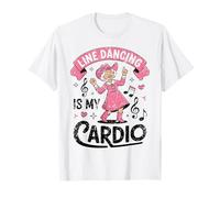 La Danse en Ligne est Mon Cardio T-Shirt