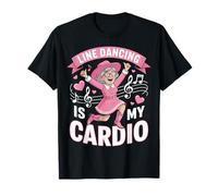 La Danse en Ligne est Mon Cardio T-Shirt