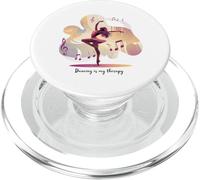 La danse est ma thérapie bouger, sentez-vous libre PopSockets PopGrip pour MagSafe