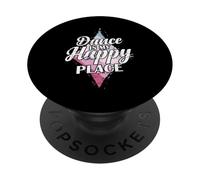 La danse est mon lieu de bonheur PopSockets PopGrip Adhésif
