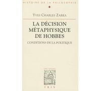 La décision métaphysique de Hobbes