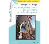 La Déclaration des droits de la femme et de la citoyenne - Classiques et Patrimoine