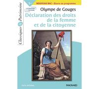 La Déclaration des droits de la femme et de la citoyenne - Classiques et Patrimoine 2021 - Olympe de Gouges - Magnard - Poche - Scolaire / Universitaire