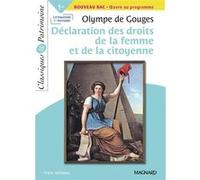La Déclaration des droits de la femme et de la citoyenne - Classiques et Patrimoine Olympe de Gouges (Auteur)