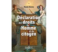 La Déclaration des droits de l'homme et du citoyen