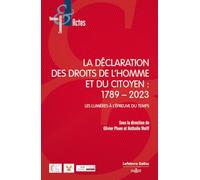 La déclaration des droits du 26 août 1789 à l'aube du XXIe siècle
