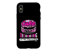 La décoration de gâteaux est ma Passion pour Les boulangers Coque pour iPhone X/XS