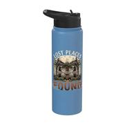 La Décroissance A La Beauté Urbex Exploration Stainless Steel Insulated Water Bottle