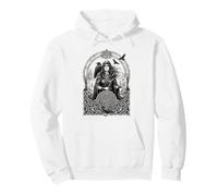 La déesse Corbeau Celtique de Morrigan, mythologie Irlandaise, Crow Cool Sweat à Capuche