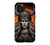 La déesse Hel, souveraine des enfers dans la mythologie Nordique Coque pour iPhone 11 Pro