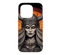 La déesse Hel, souveraine des enfers dans la mythologie Nordique Coque pour iPhone 15 Pro