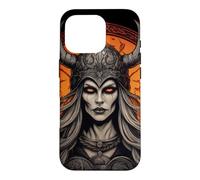 La déesse Hel, souveraine des enfers dans la mythologie Nordique Coque pour iPhone 16 Pro
