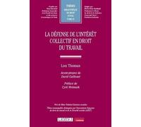 La défense de l'intérêt collectif en droit du travail (87)