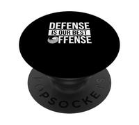 La défense est Notre Meilleure Offense fourmilière écailleuse Amateurs de Pangolin PopSockets PopGrip Adhésif
