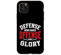 La défense remporte l'offense remporte la Gloire de la Crosse Coque pour iPhone 11 Pro Max