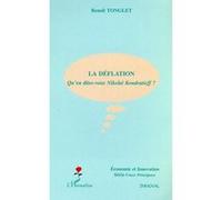La déflation Benoît Tonglet (Auteur)