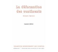 La déformation des continents - Exemples régionaux - Laurent Jolivet - Hermann - Livre