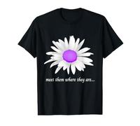 La démence Les Rencontre là où Ils sont la maladie d'Alzheimer T-Shirt Graphique avec Valeur