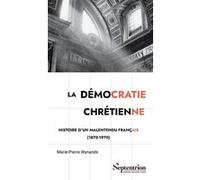 La démocratie chrétienne Marie-Pierre Wynands (Auteur)