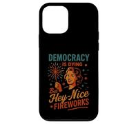 La démocratie est en train de mourir, mais beau feu d'artifice patriotique du 4 juillet Coque pour iPhone 12 mini