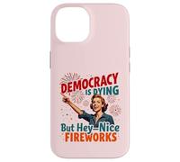 La démocratie est en train de mourir, mais feux d'artifice cool : 4 juillet, femmes et filles Coque pour iPhone 14
