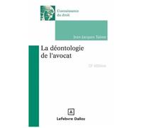 La Déontologie De L'avocat