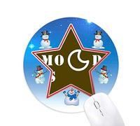 la dépression cloud météo bonhomme de neige, tapis de souris série star mat